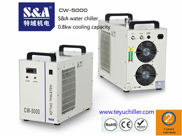 S_A compact laser chiller for  laser cutting machine